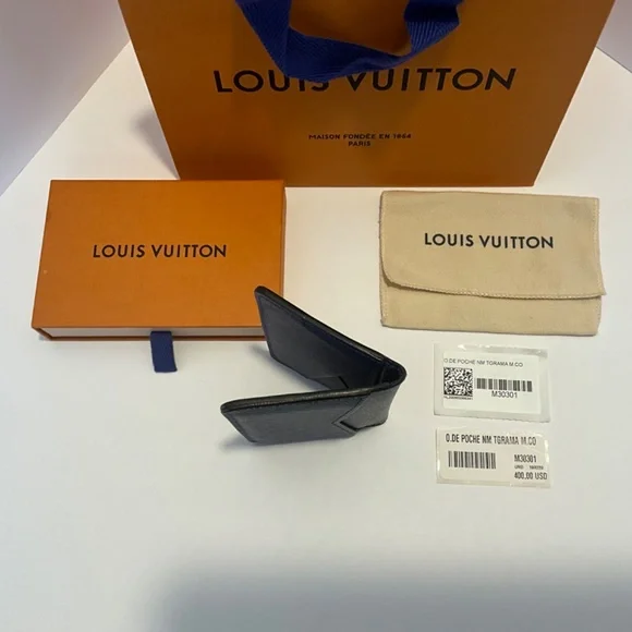 Louis Vuitton M30301 Monogram Pocket Organizer - Blue - Picture 3 of 6